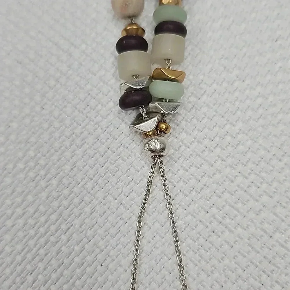 NIB - Retired‎ Stella & Dot Anda Intention Lariat Necklace Balance Beaded Tassel